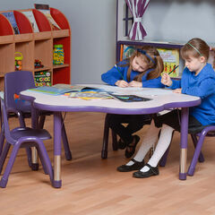 Valencia Flower Classroom Table  hi-res