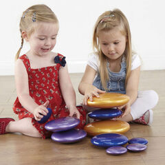 TTS Metallic Stacking Pebble Collection 10pk  hi-res