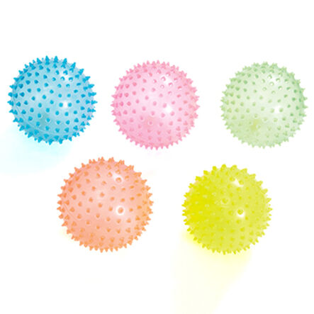 Light Spiky Crystal Balls 5pk  hi\-res