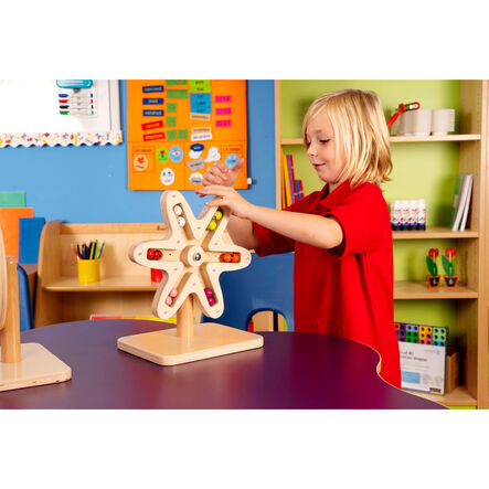 Wooden Rotating Jingle Bell Wheel  hi\-res