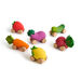 Oli \x26 Carol Rubber Fruit \x26 Vegetable Vehicles 6pk  hi\-res