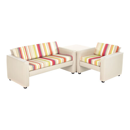 Stripe Children\'s Corner Sofa Set  hi\-res