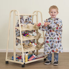 TTS Creative Mark Making Storage Trolley H96 x W46 x L60cm  hi-res