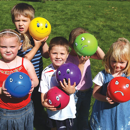 Plastic Emotion Balls 6pk  hi\-res
