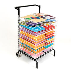 30 Shelf Mobile Drying Rack L65 x W55 x H103cm  hi-res