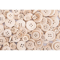 Wooden Buttons 440pk  hi-res
