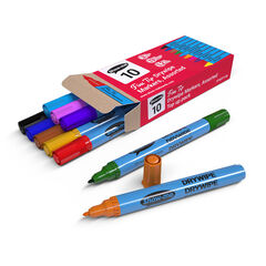 Show-me&reg; Assorted Drywipe Pens Fine Tip  hi-res