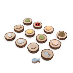 Sensory Nature Feel & Find Tactile Matching Game 24pk  hi-res