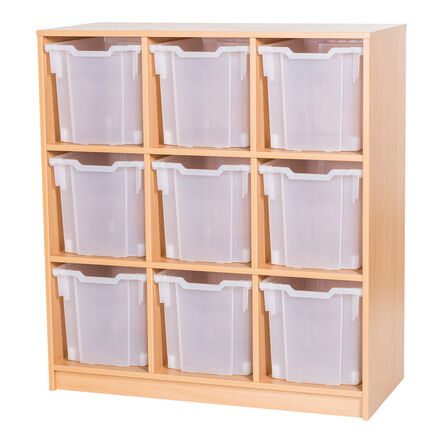 Static Tray Storage Unit For 9 Jumbo Trays  hi\-res