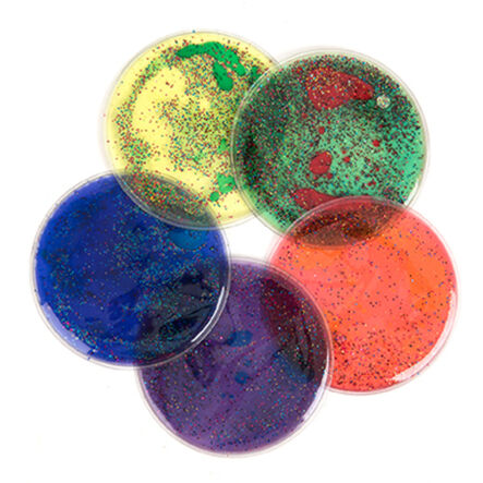 TTS Squidgy Sparkle Circles Fidget 5pk  hi\-res