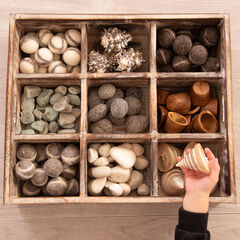 Tinker Tray with Natural Materials  hi-res