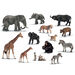 African Animals and Their Young Set 14pcs  hi\-res