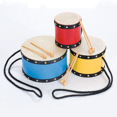 Indian Tom Tom Drums 3pk  hi-res