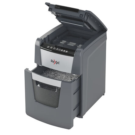 Rexel Auto Shredder: Optimum AutoFeed+ 100 Cross Cut  hi\-res