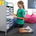 Callero Tray Trolley 16 Shallow Trays  hi\-res