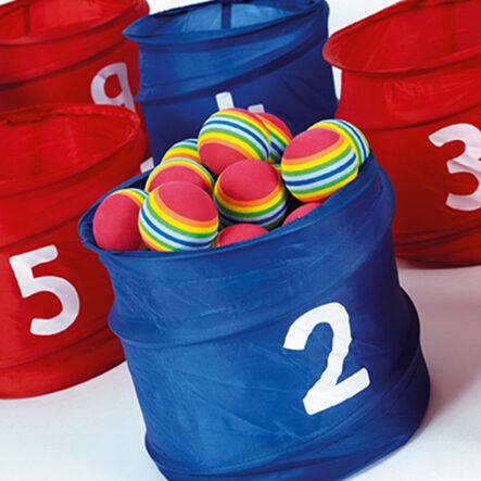 Numbered Folding Storage Tubs 10pk  hi\-res