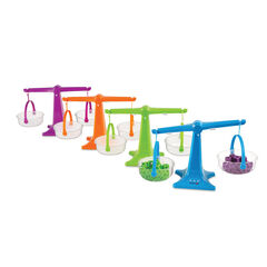 Learning Resources Nestable Pan Balance Set of 4  hi-res