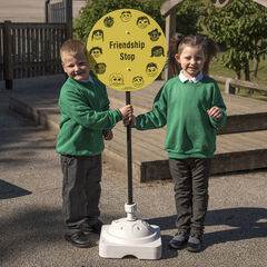 TTS Friendship Stop Playground Sign  hi-res