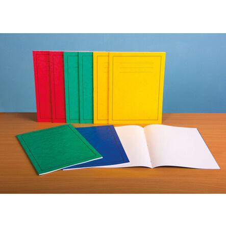 A4+ Exercise Book Plain 80pg Blue 50pk  hi\-res