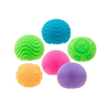 NeeDoh Fuzz Ball Wonder Fidgets 6pk  hi\-res