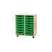 Mobile Double Tray Storage Unit 16 Trays  hi\-res