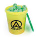 Aresson Mini Tennis Ball Green Bucket 60pk  hi\-res