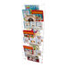 Vertical Wall Mounted Book Rack H1165 x W435 x D70mm  hi\-res