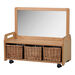 Millhouse Low Storage W\/ Display \x26 Mirror Back  hi\-res