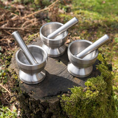 TTS Metal Pestle and Mortar Set 3pcs  hi-res