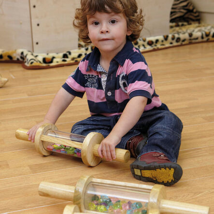 TTS Rolling \x26 Shaking Wooden Treasure Cylinders  hi\-res