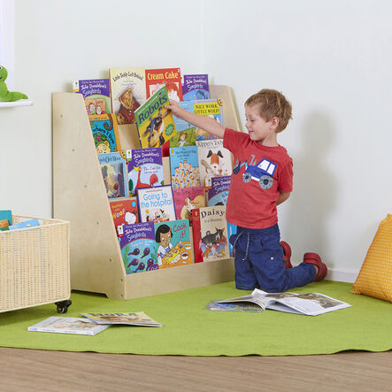 Single Sided Bookstand with Five Shelves H760mm  hi\-res