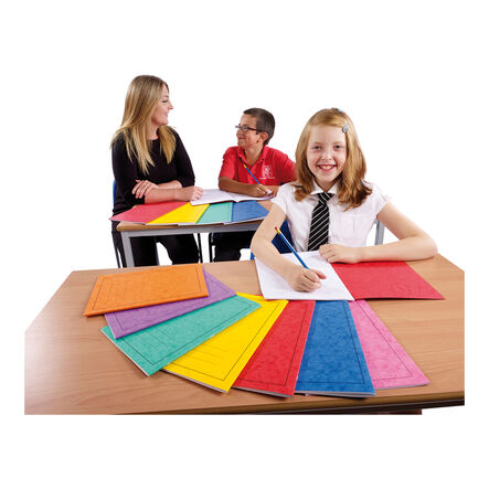 A4 Exercise Book 12mm Ruled 40pg Blue 50pk  hi\-res