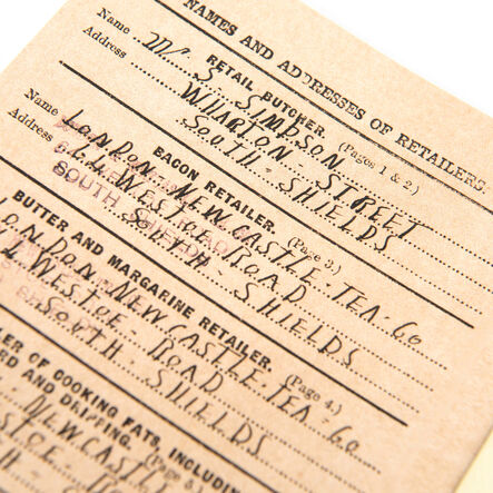 WW2 Ration Book  hi\-res