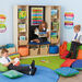 TTS Wooden Bookcase with Seating H1700 x W1500 x D500mm  hi\-res