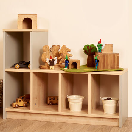 Elements L Shape Cube Storage Unit H71 x L94 x D37cm  hi\-res