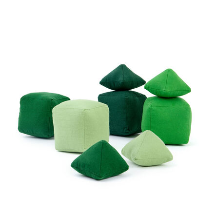 Tonal Shades Soft Building Blocks Green Green hi\-res