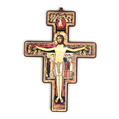 Wooden St. Damien's Cross  hi-res