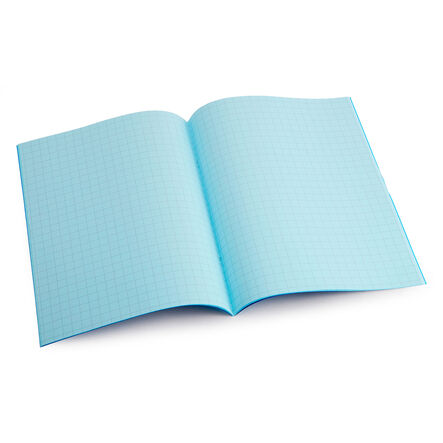 A4 Tinted Exercise Book 10mm Squares 48pg  hi\-res