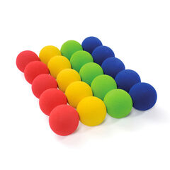 Low Bounce Foam Balls 6cm 20pk  hi-res