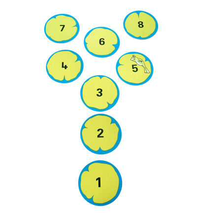 Frog Hopscotch  hi\-res
