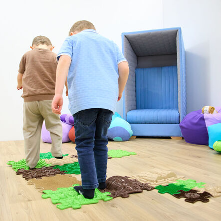 Happy Feet Forest Path Sensory Play Mats 15pk  hi\-res
