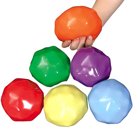 Yuk\-E Sensory Fidget Balls 6pk  hi\-res