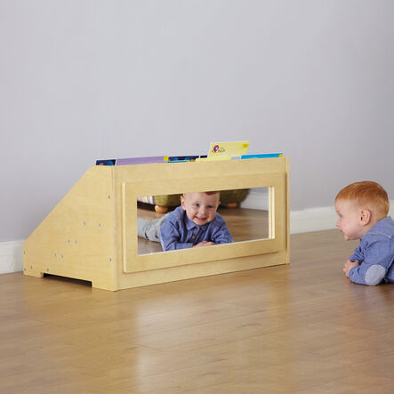 Toddler Bookcase Display Unit with Mirror H400mm  hi\-res