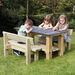 Outdoor Water Wall with Den and Bench Offer  hi\-res
