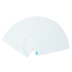 TTS A4 Double Sided Whiteboards Gridded/Lined 30pk  hi-res