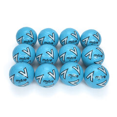 Mitre 12 Impel Training Footballs & Strge Bag Blue Size 4  hi-res