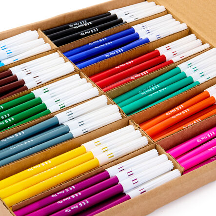 TTS Assorted Colouring Pens Fine Tip 288pk  hi\-res