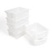 Gratnells Storage Trays 6 Pack Clear Deep Clear hi\-res