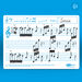 Notation Whiteboard Set 120 Pieces  hi\-res