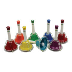 8 Note Diatonic Hand Bells Set  hi-res